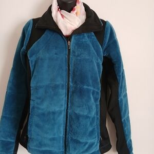Columbia Black and White Omni-Heat Jacket
